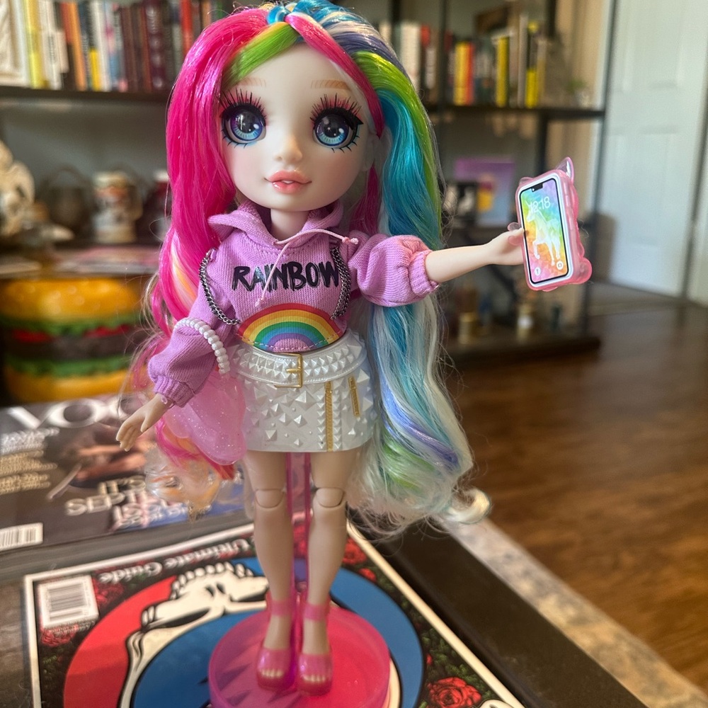 Rainbow High Doll with Colorful Hair